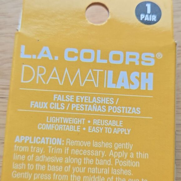 L.A. Colors DramatiLash Dainty False Eyelashes Beauty Women Makeup Pair Eye Lash - Picture 7 of 15